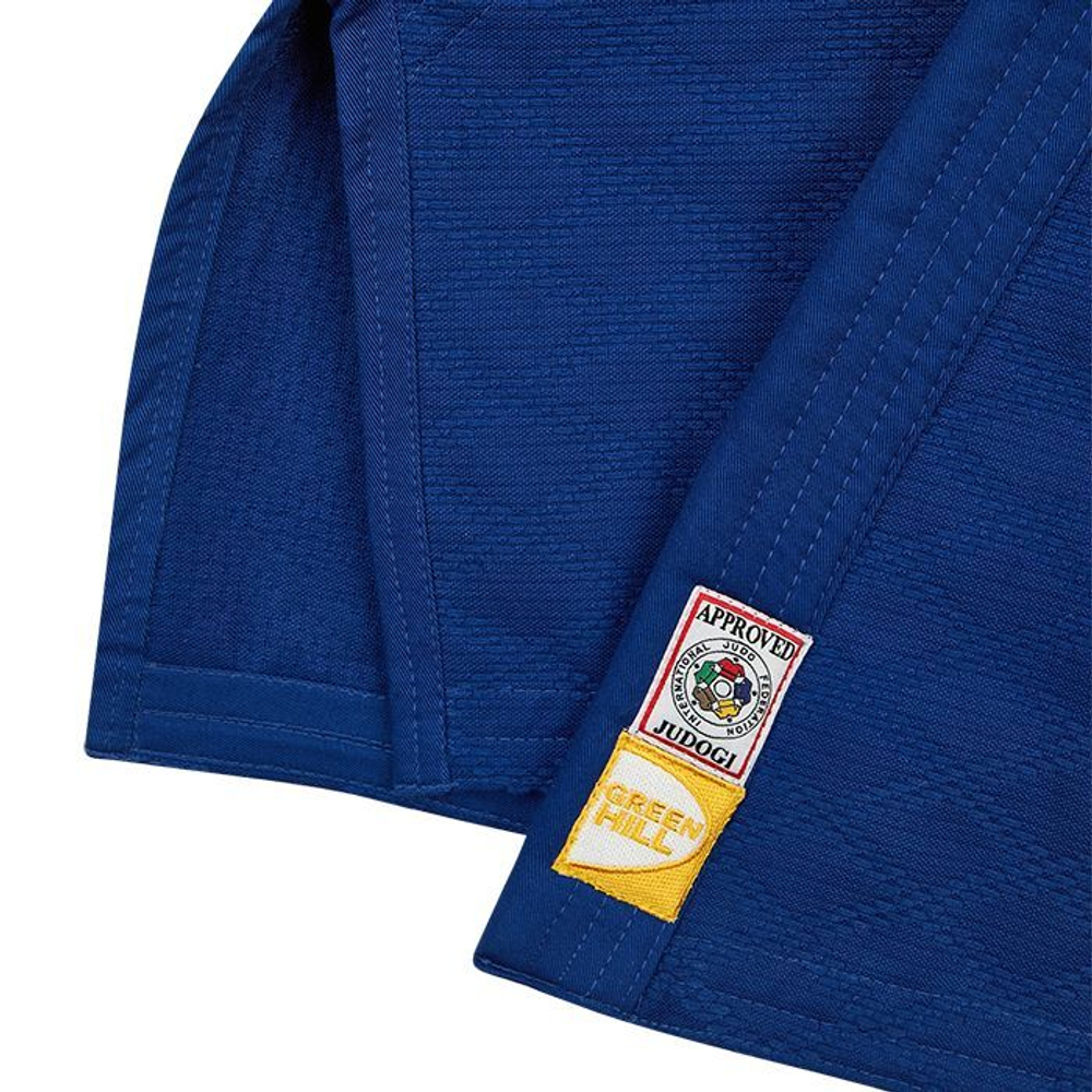 JSPT-10362 Кимоно дзюдо PROFESSIONAL GOLD IJF APPROVED синее
