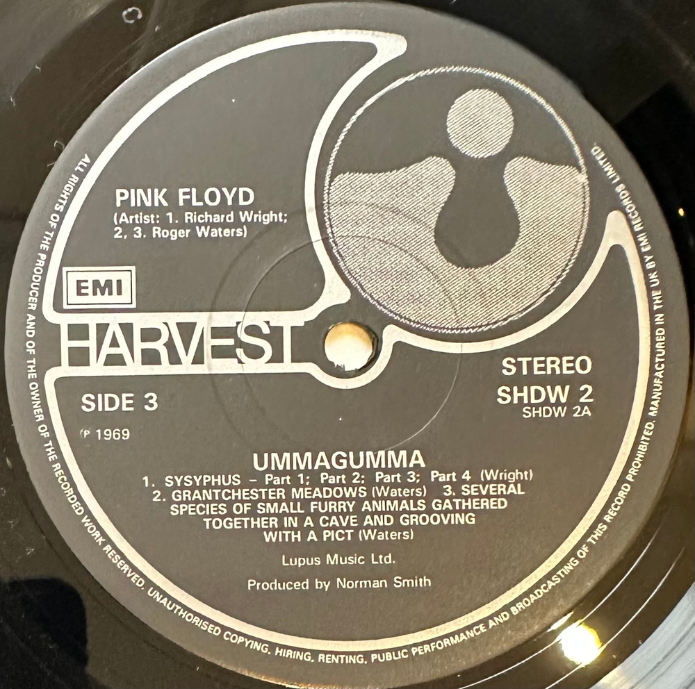 Pink Floyd - Ummagumma 2LP (Англия 1988г.)