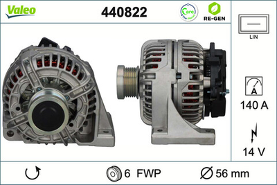 VALEO - 440822-VAL - Alternator