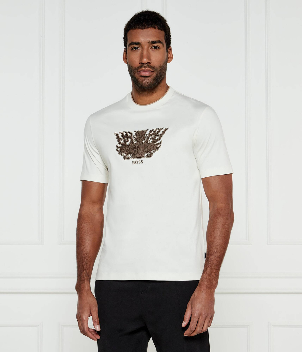 Футболка C-Taut 10_LNY BOSS x Creation of the Gods BOSS BLACK - экрю(50533822)