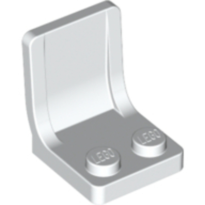 Lego Минифигурка кресло-кресло 2x2 с центральным литником (белый) 4079b / 407901