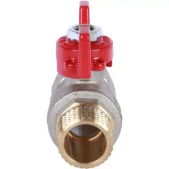 Кран шаровый ROMMER Н-В 1/2" бабочка стандартнопроходной 39789