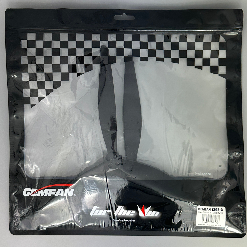 Пропеллеры Gemfan gf1308-3 CCW