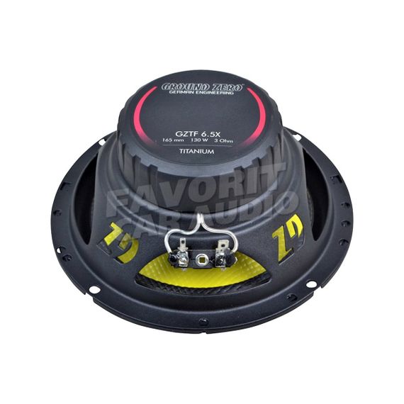 Коакс. акустика GROUND ZERO GZTF 6.5X TITANIUM
