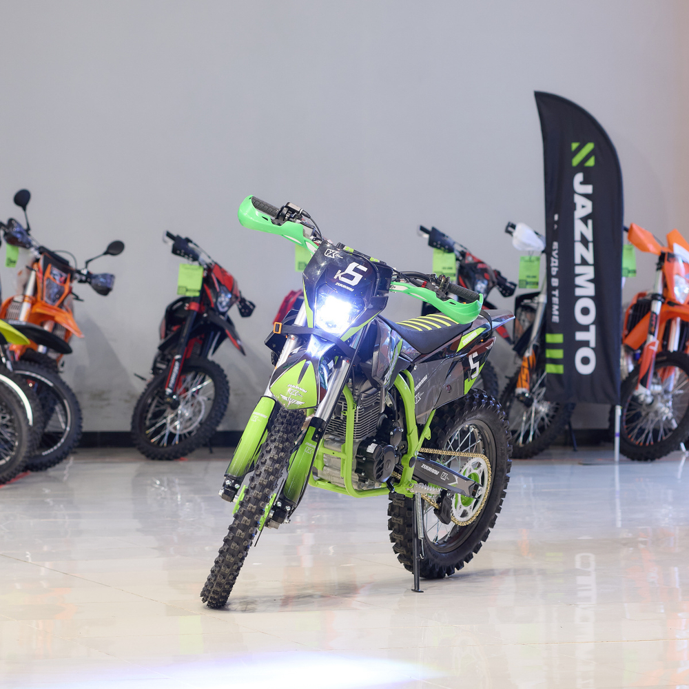 Мотоцикл кроссовый Zuumav FX K5 LITE 250CC Green 21/18