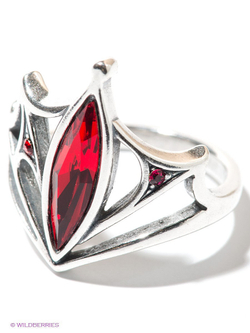 "Пинакль" кольцо в серебряном покрытии из коллекции "Готика" от Jenavi