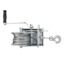 Лебедка барабанная ручная 1130кг RockFORCE RF-KB-S-2500
