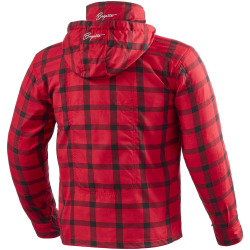 Bogotto Lumb-R Motorcycle Zip Hoodie Красная