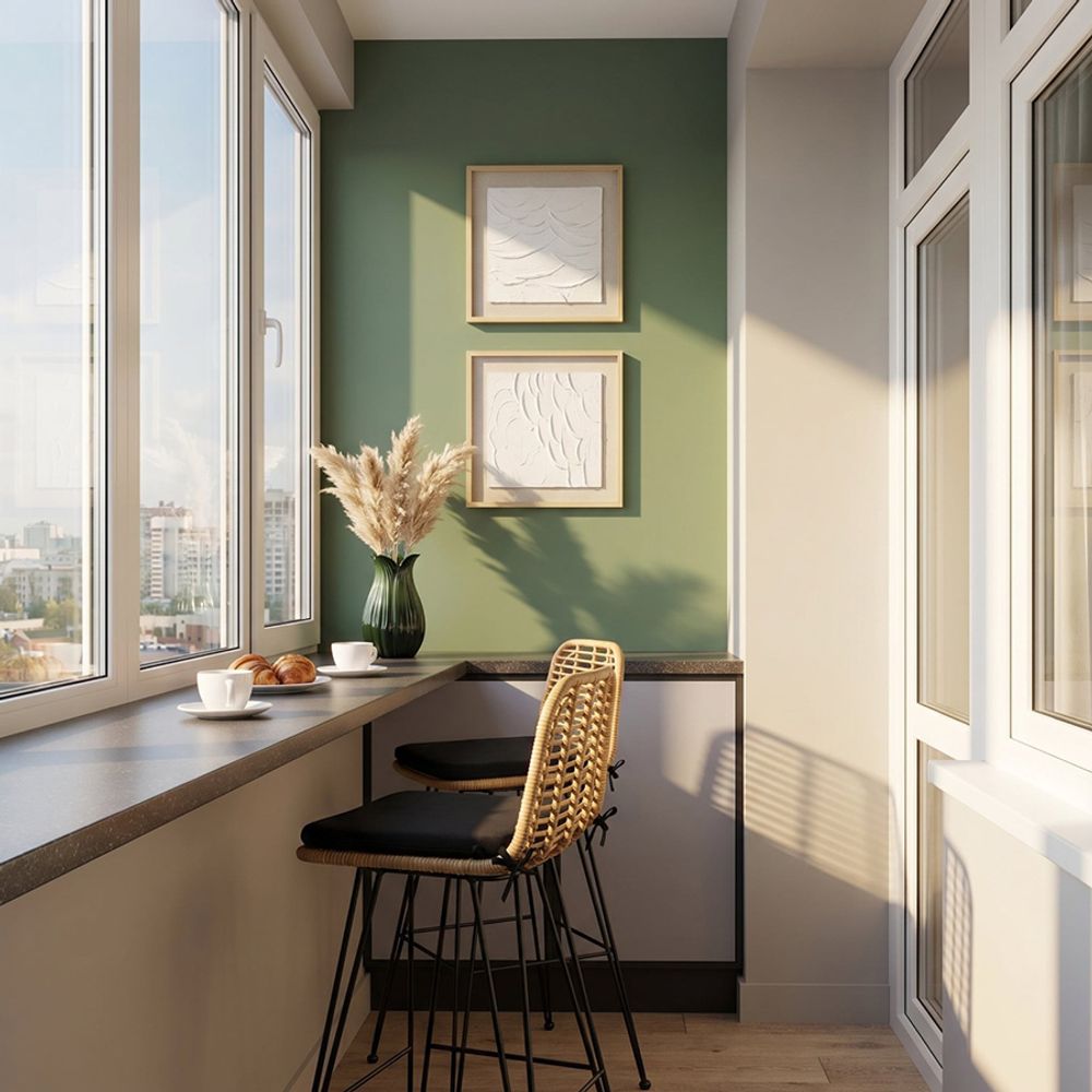 Стул барный Vetle Flat, ротанг
