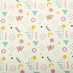 Бумага упаковочная подарочная мелованная "Terrazzo&Memphis", 70х100 см, 10 дизайнов ассорти, ЗОЛОТАЯ СКАЗКА, 592054, 1шт