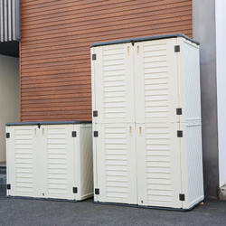 Уличный шкаф пластиковый с полками HouzBlock SmartLocker 1450 л