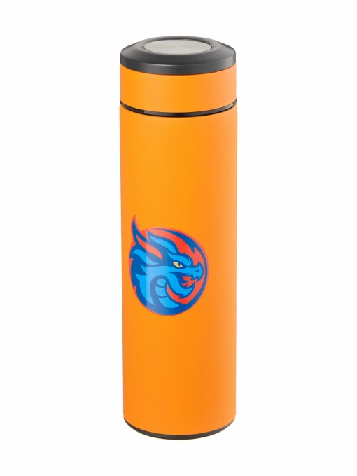 Термос оранжевый