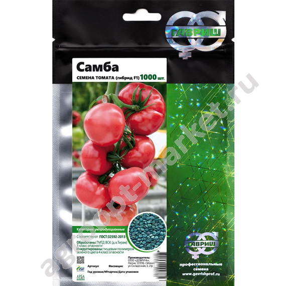 Самба F1 семена томата индетерминантного (Гавриш) – фото 2