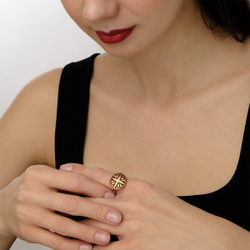 "Унтер" кольцо из коллекции "Гвардия" от Jenavi