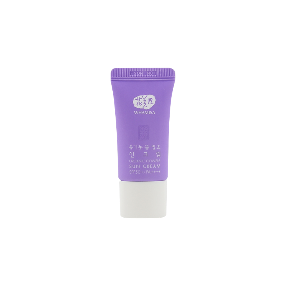 Солнцезащитный крем на основе цветочных ферментов SPF 50 Whamisa (10 гр)