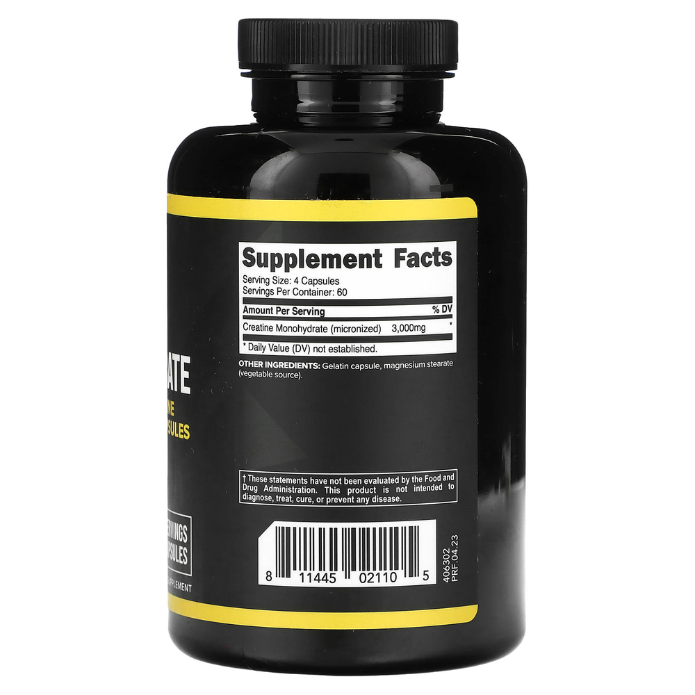 Primaforce, Моногидрат креатина, 240 капсул (750 мг на капсулу)