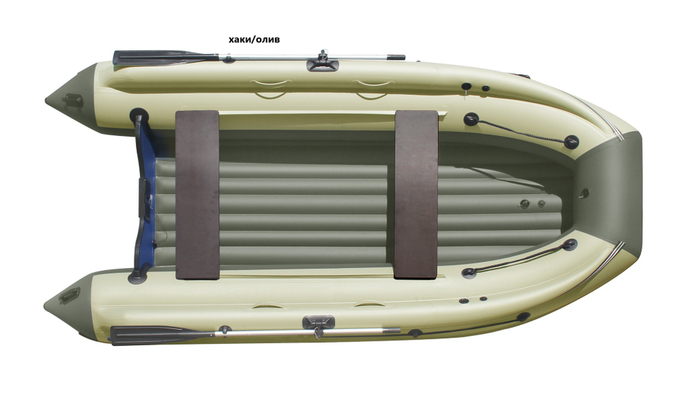 Лодка ПВХ Reef Triton 390Fi НД с интегрированным фальшбортом