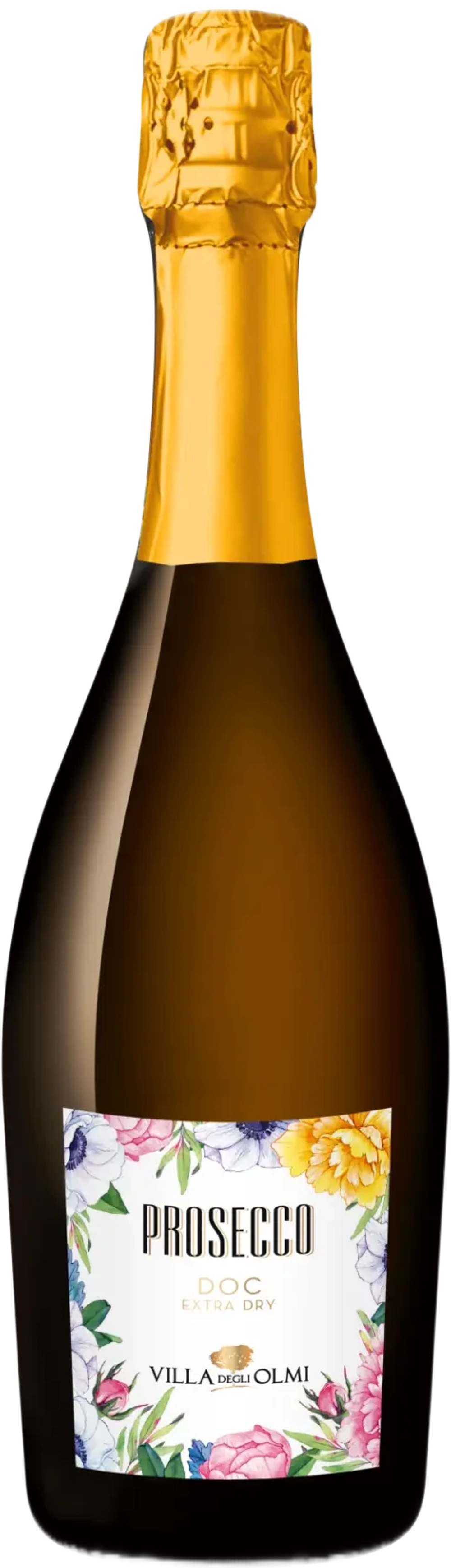 Игристое вино Villa degli Olmi, Prosecco DOC Extra Dry, 2023, 0.75 л
