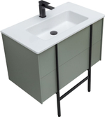 Тумба с раковиной Allen Brau Reality 1.32005.CGM 80 cement grey matt