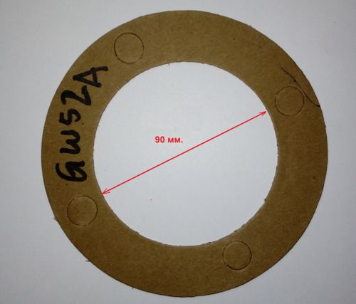 Прокладка редуктора GW52A (средняя)/Gasket