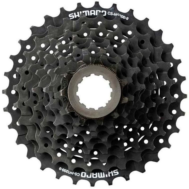 Кассета заднего колеса велосипеда Shimano CS-HG200 9 скоростей (11-34 зуба)