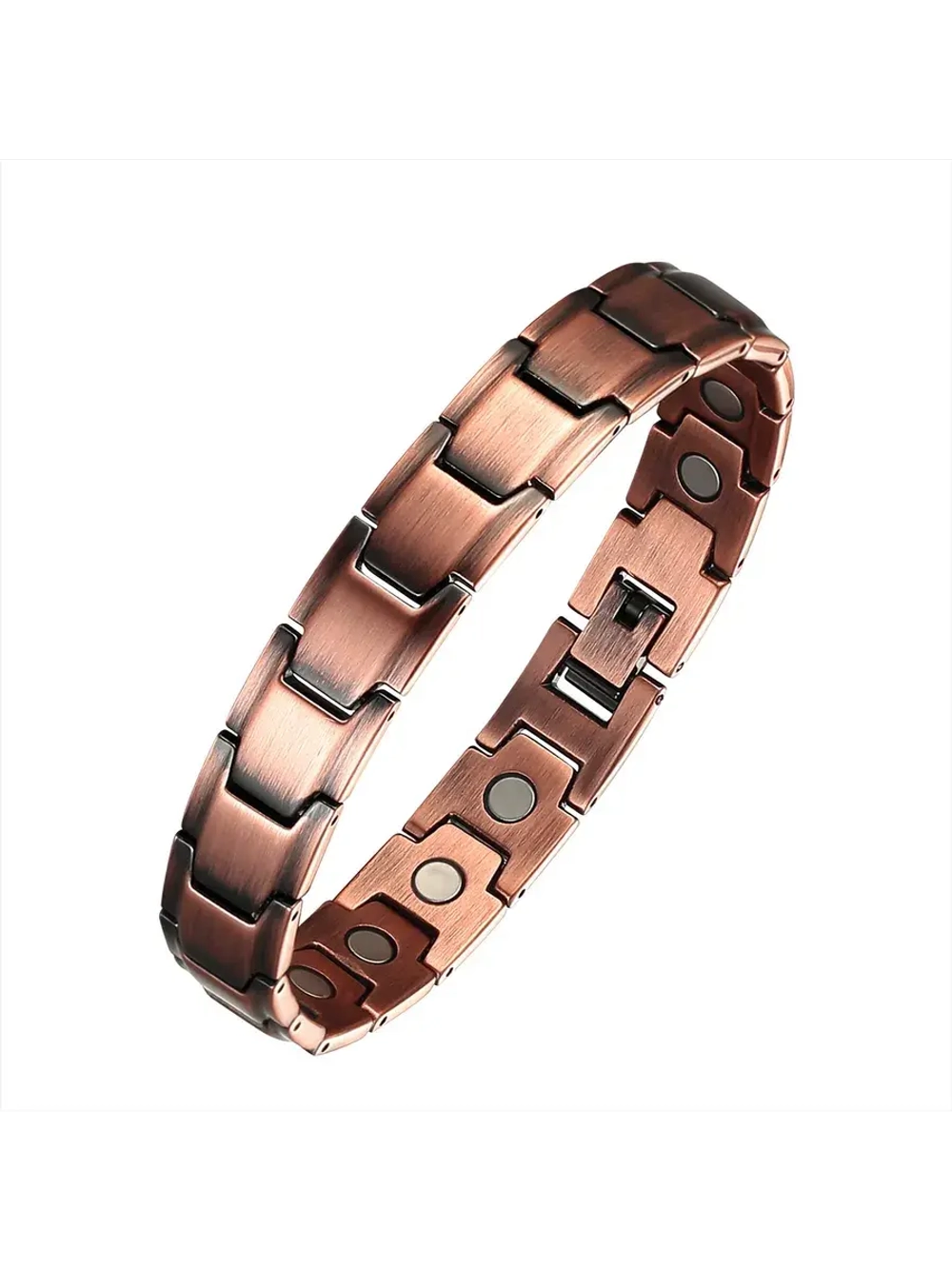 Медный магнитный браслет