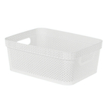 Корзина для хранения Keeplex Ajur с л 36,5х27х14,1см белое облако