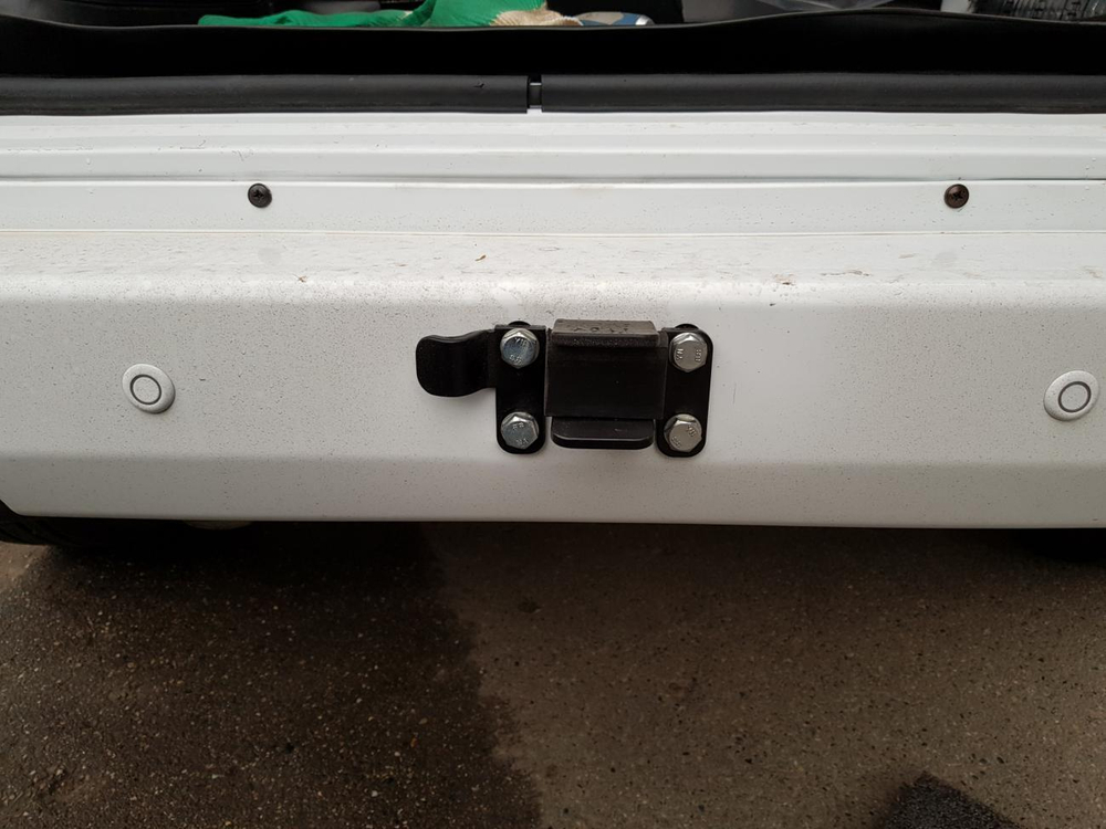 Калитка в штатный задний бампер УАЗ Патриот 2015+ РИФ