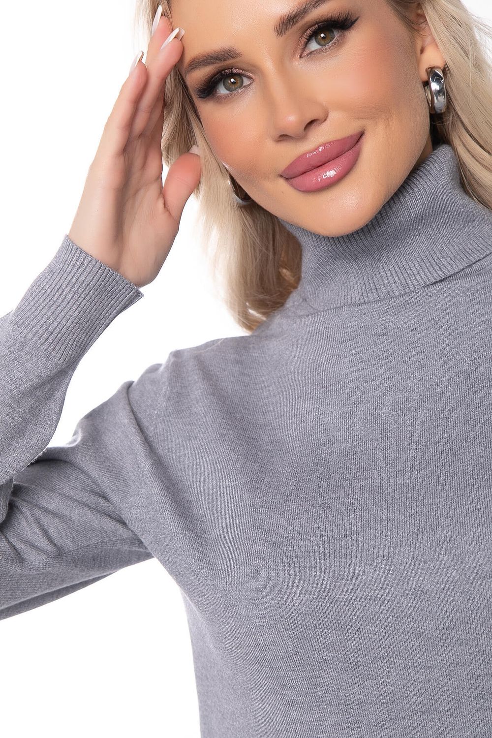 Водолазка Зимняя история (серая) Б14525-20М LT Collection