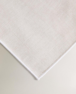ZARA HOME ПОДСТАВКА ПОД СТОЛОВЫЕ ПРИБОРЫ С КОНТРАСТНОЙ ОТДЕЛКОЙ, ЭКРЮ
