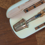 Антикварный дорожный швейный набор «NÉCESSAIRE»