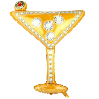 Фигура "Золотой бокал со стразами"