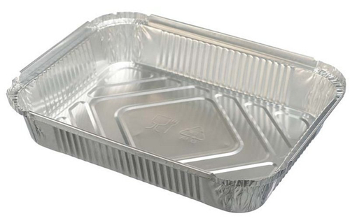 Касалетка прямоугольная, 1040-1125 мл, 225х175х35 мм, 50 штук (крышка 19-4705, 19-4224)