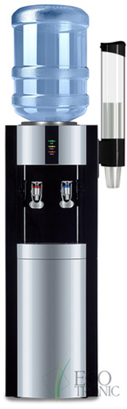 Кулер "Экочип" V21-LN black+silver