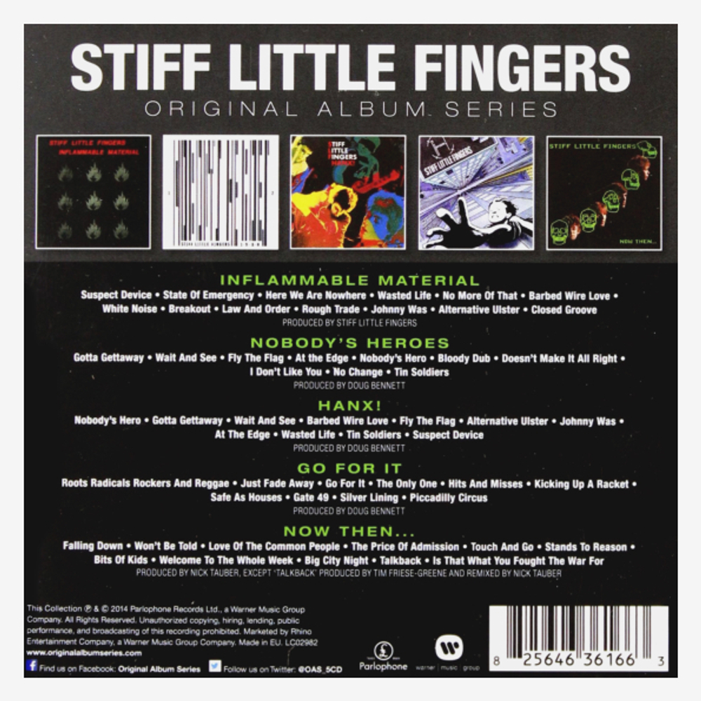 Stiff Little Fingers / Original Album Series (5CD)