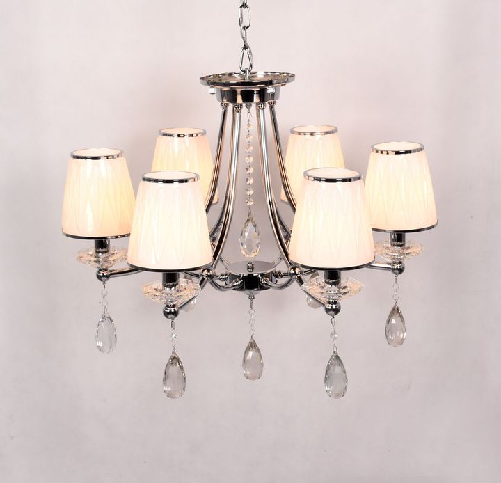 Подвесная люстра Lumina Deco Dominni LDP 9268-6 CHR