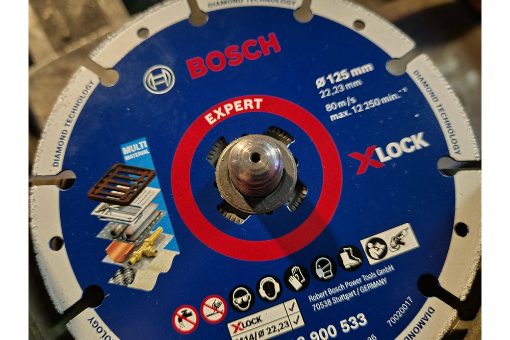 Диск алмазный по металлу X-LOCK (125х22 мм) Bosch 2608900533