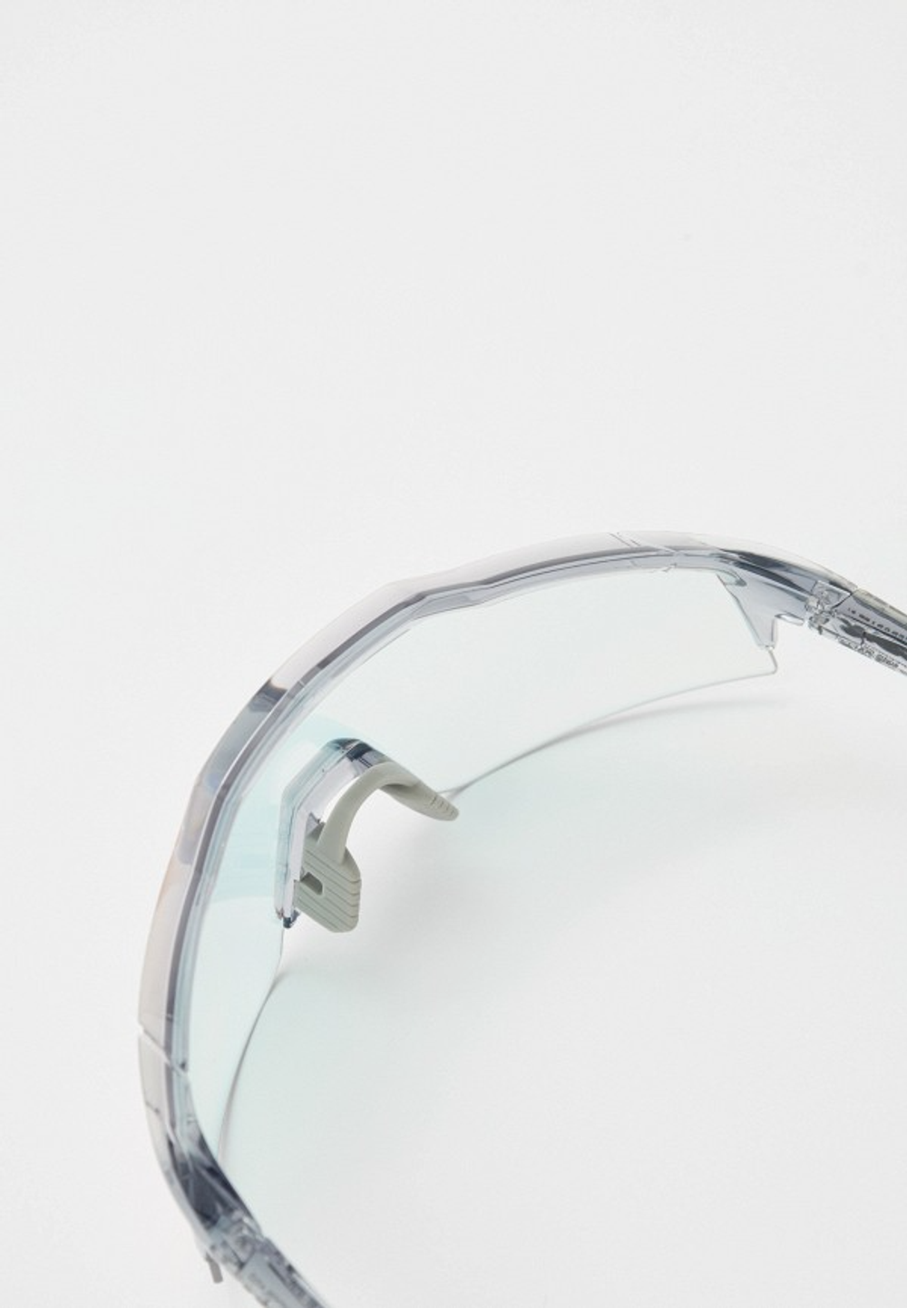 Спортивные очки с диоптриями 100% Speedcraft SL / Polished Translucent Grey / Rose Gold Mirror Photochromic