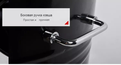 Многофункциональный угольный гриль-коптильня Multi-function drum Smoker BBQ grill чаша для огня 50*50*8см