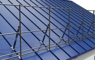 Кровельное ограждение Fachmann KO/ECO/SN-1200-2-3000 Фальцевый крепеж