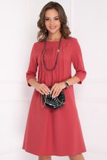 ПЛАТЬЕ МИНОЛЬ (ТЕРРАКОТ) Bellovera (Акция)