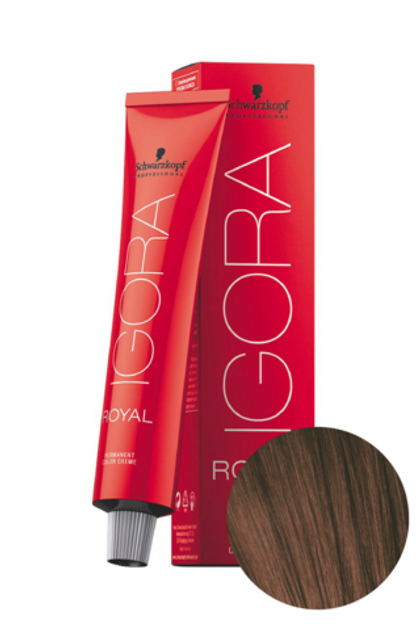 Краска для волос Igora Royal 6-68 Темный русый шоколадный красный Schwarzkopf Professional, 60 мл