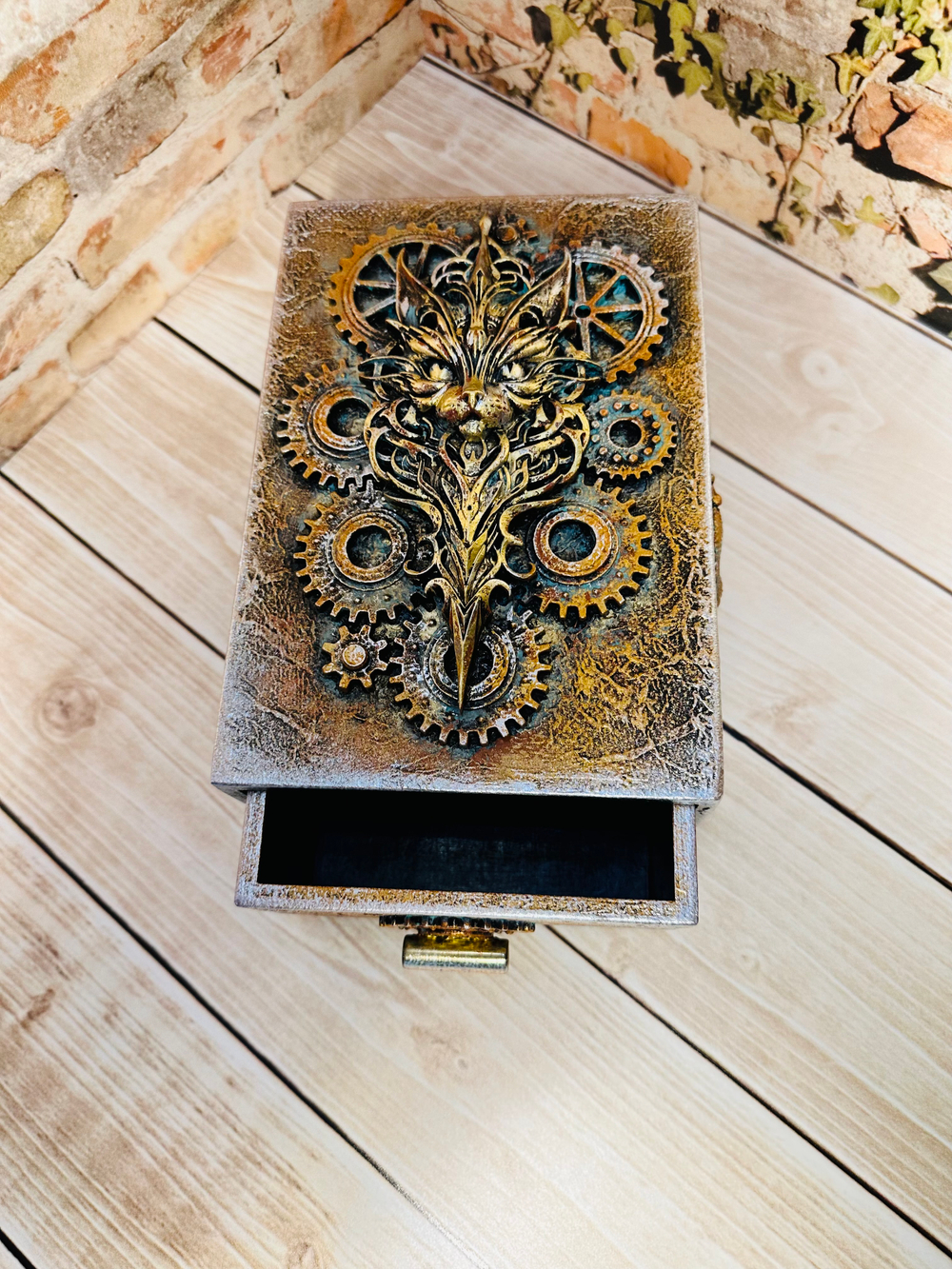 Шкатулка-пенал "Кот"