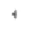Розетка компьютерная 1-м СП Glossa RJ45 кат.5E механизм бел. SE GSL000181K