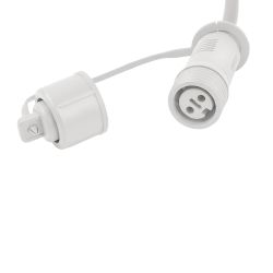 UCX-F90 S5-0.4M-WH Провод-разветвитель для гирлянд серии F90PRO. 0.4м. 5 выходов. Статика-мерцание. IP67. Белый. ТМ Uniel