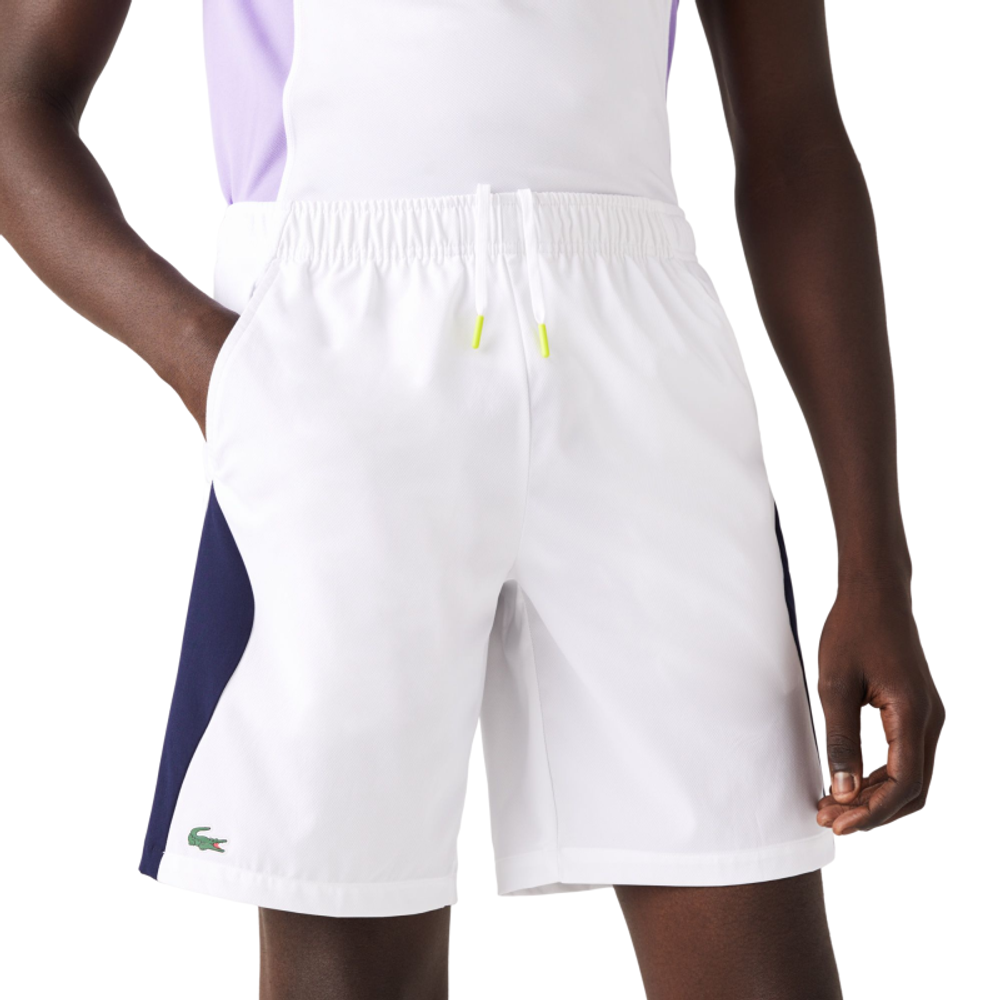 Мужские шорты теннисные Lacoste Sport Regular Fit Seamless Tennis Shorts - white