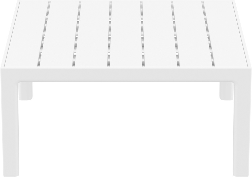 Столик пластиковый кофейный Siesta Contract Portofino Lounge, белый