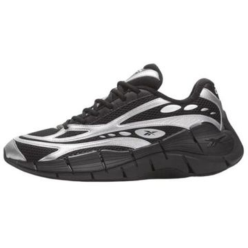 Reebok Zig Kinetica 2,5 Бежевые кроссовки Низкие Черные/Белый Унисекс