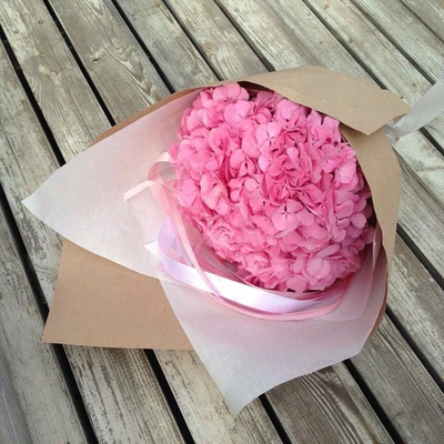 Букет из гортензии