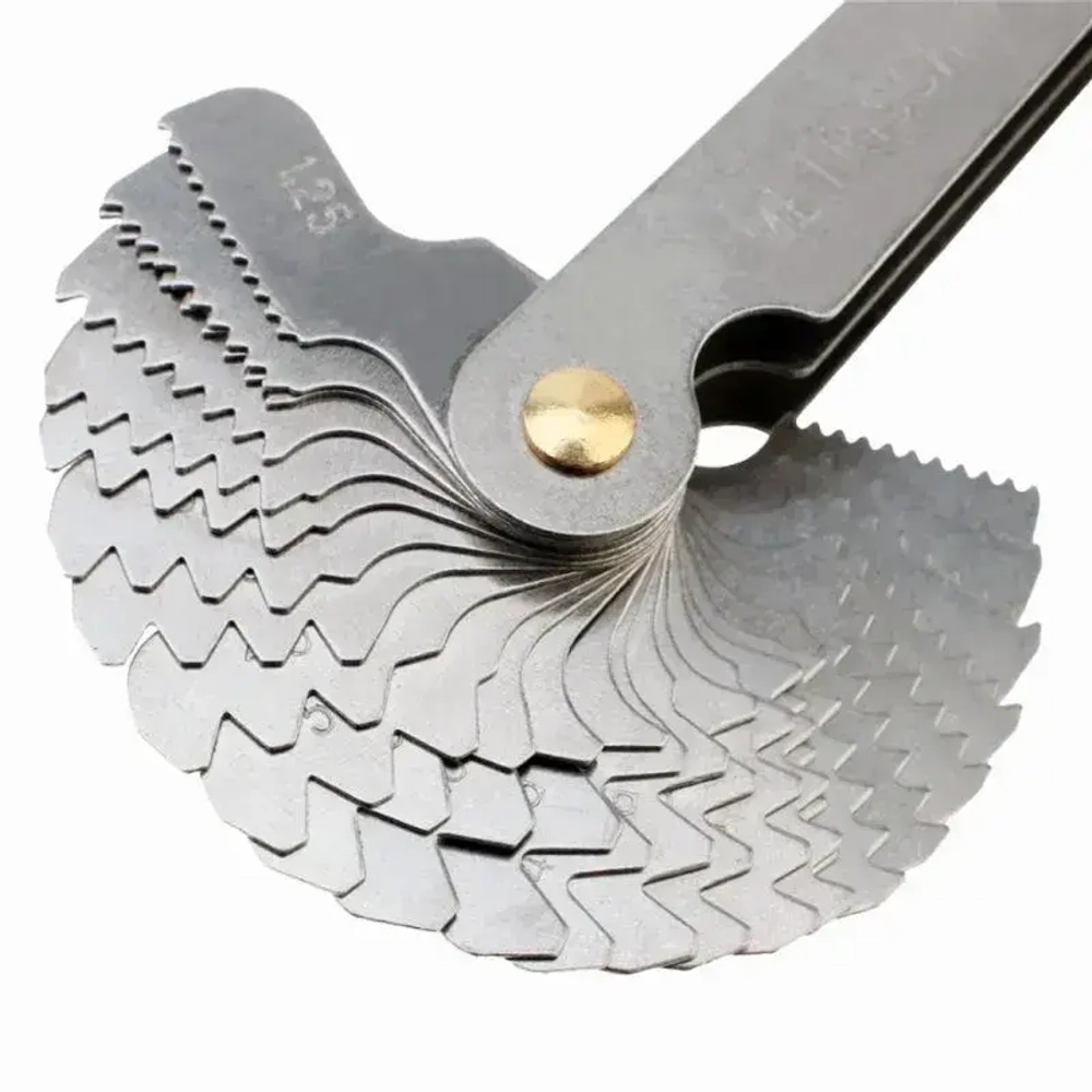 Набор щупов - измеритель резьбы резьбомер